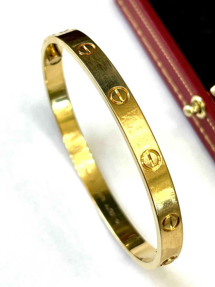 CARTIER LOVE BRACELET 18K GOLD