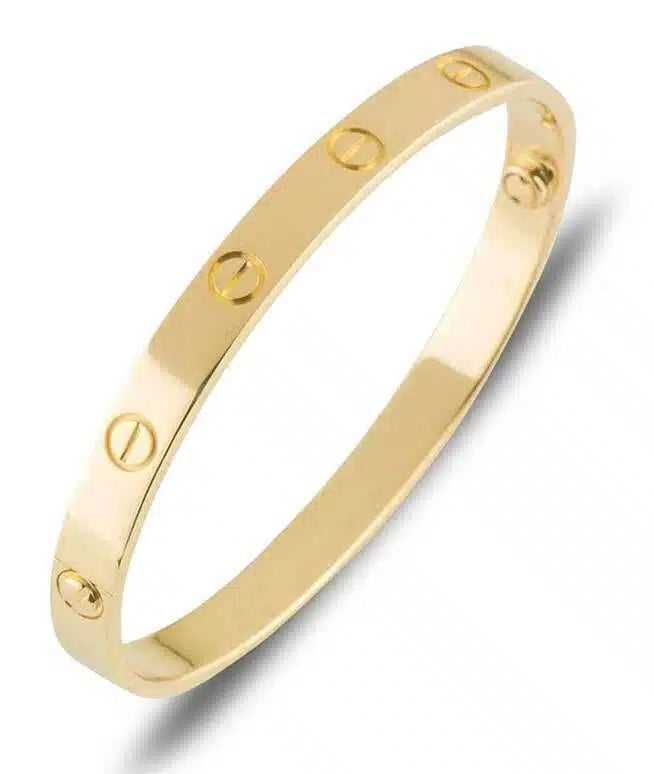CARTIER 18K YELLOW GOLD LOVE BRACELET