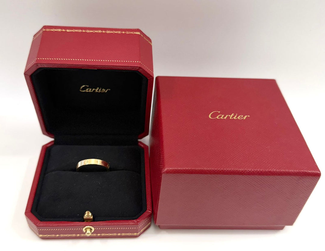 CARTIER 18K GOLD LOVE RING