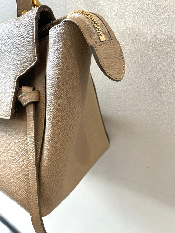 CÉLINE GRAINED CALFSKIN MICRO BELT BAG
