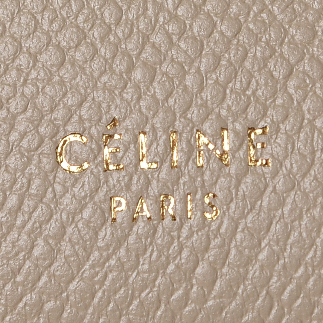 CÉLINE GRAINED CALFSKIN MICRO BELT BAG
