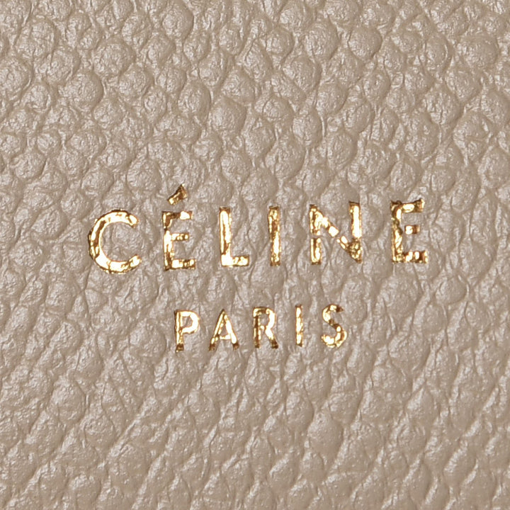 CÉLINE GRAINED CALFSKIN MICRO BELT BAG