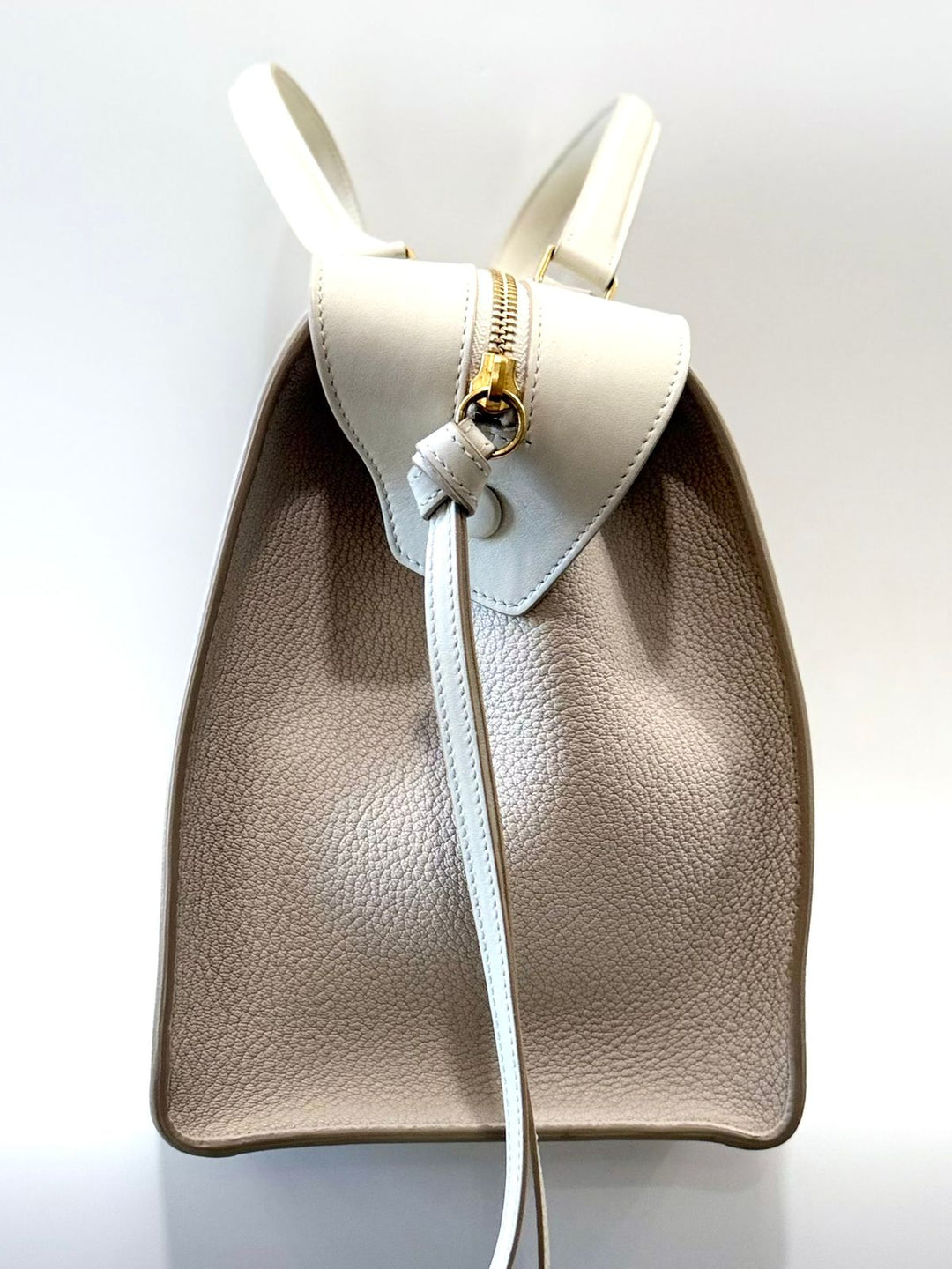 CÉLINE CALFSKIN LEATHER MEDIUM RING BAG