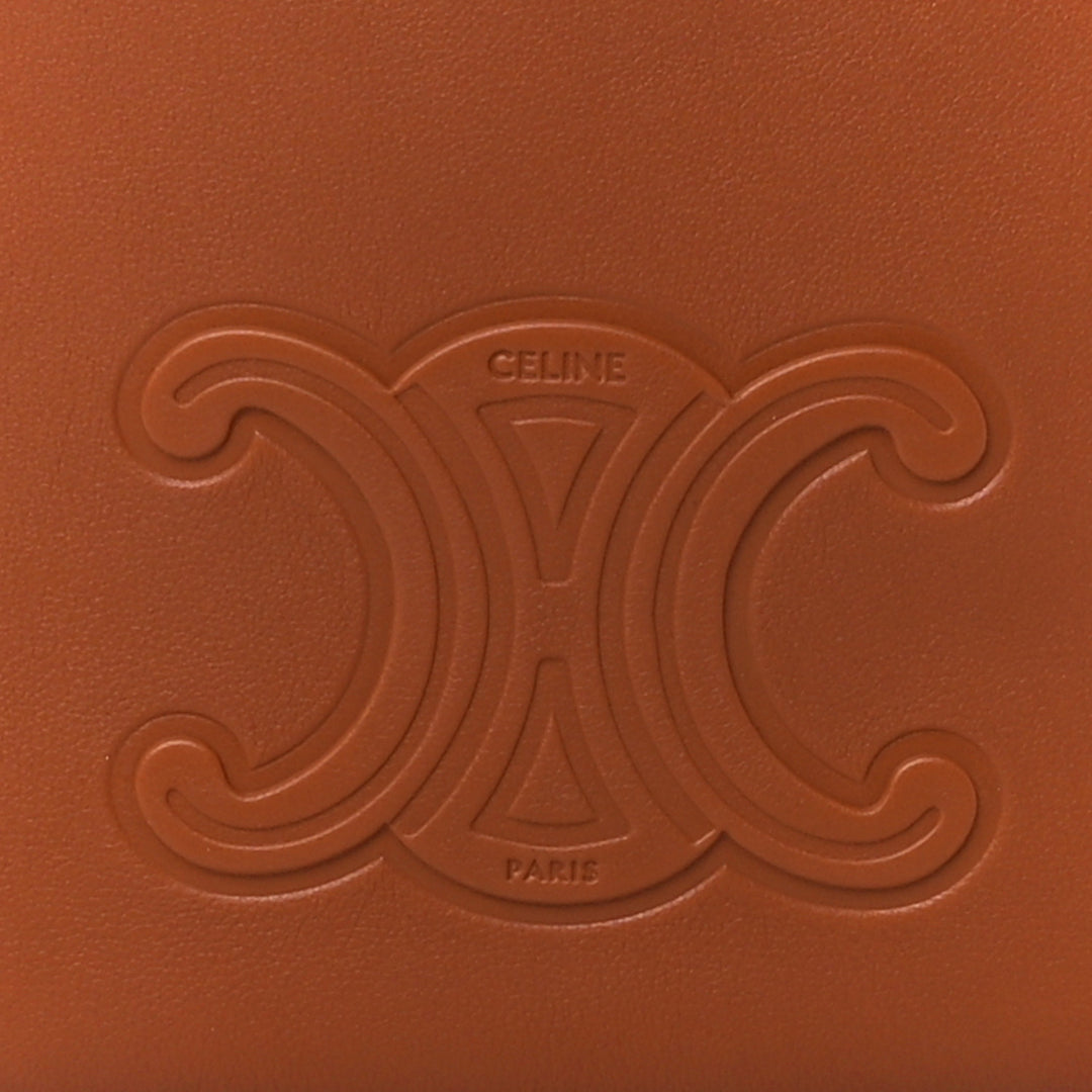 CÉLINE HELOÏSE CUIR TRIOMPH CALFSKIN LEATHER SHOULDER BAG