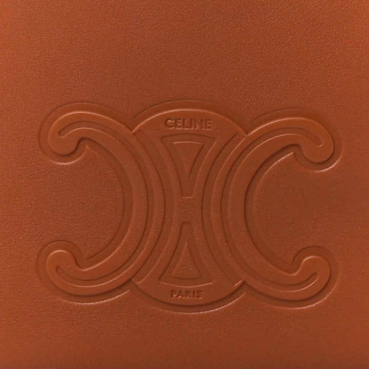 CÉLINE HELOÏSE CUIR TRIOMPH CALFSKIN LEATHER SHOULDER BAG