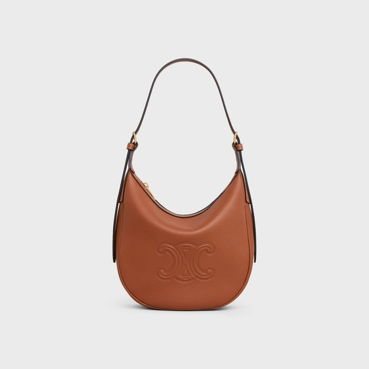 CÉLINE HELOÏSE CUIR TRIOMPH CALFSKIN LEATHER SHOULDER BAG