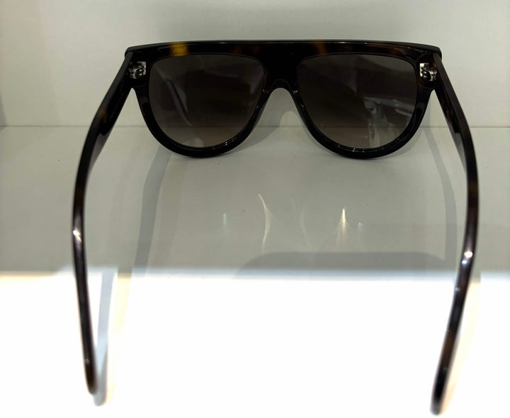 CÉLINE FLAT TOP TORTOISESHELL SUNGLASSES