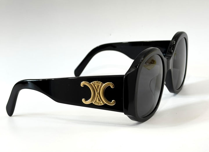 CÉLINE MAXI TRIOMPHE ROUND GLASSES