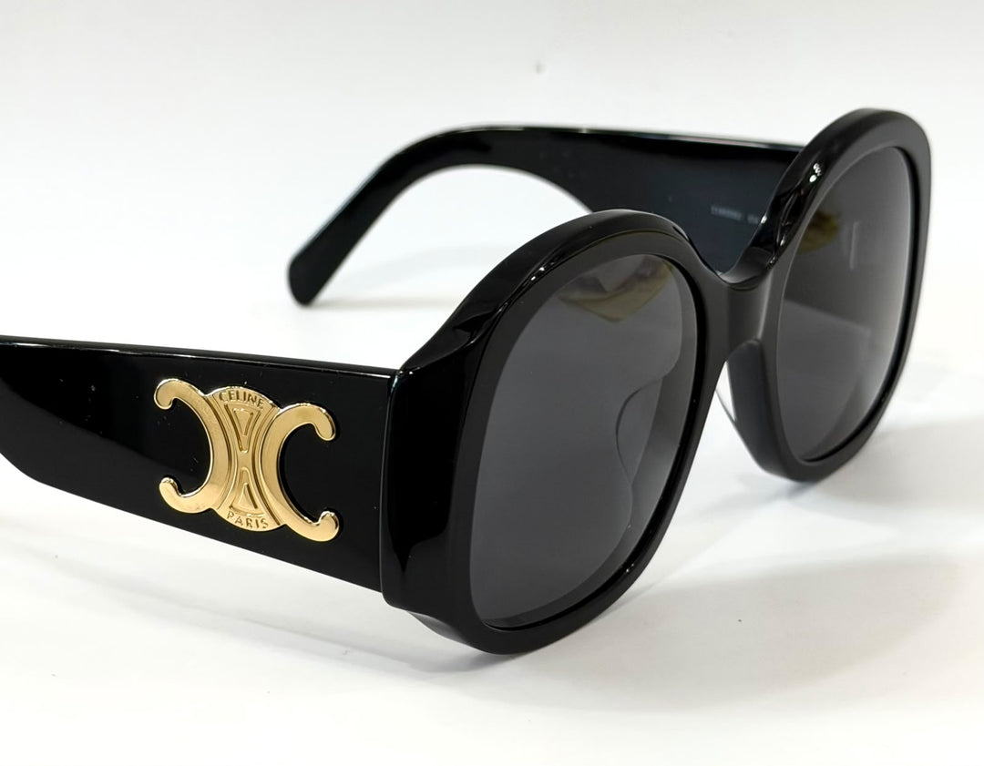 CÉLINE MAXI TRIOMPHE ROUND GLASSES