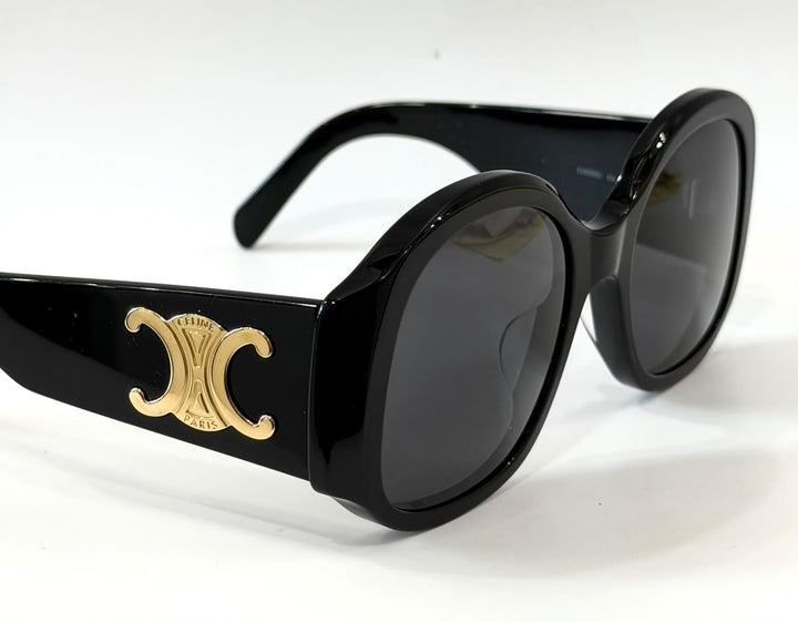 CÉLINE MAXI TRIOMPHE ROUND GLASSES