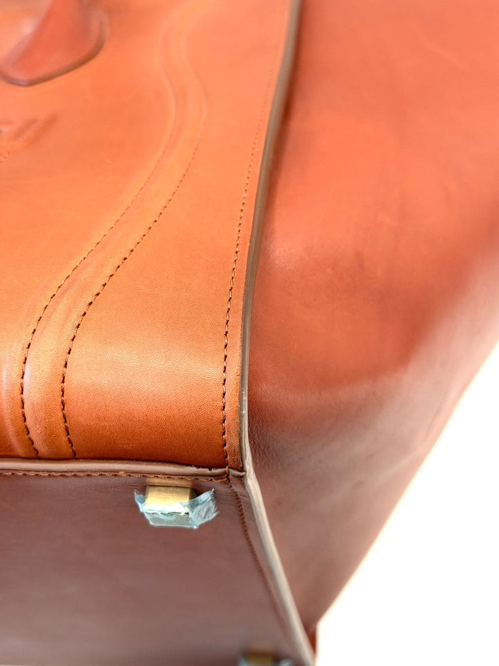 CELINE NATURAL CALFSKIN MEDIUM PHANTOM TOTE BAG