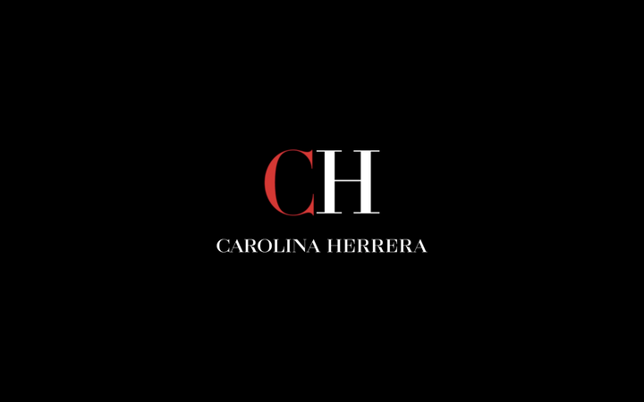 CAROLINA HERRERA CH MONOGRAM CANVAS &amp; LEATHER ESPADRILLE FLATS