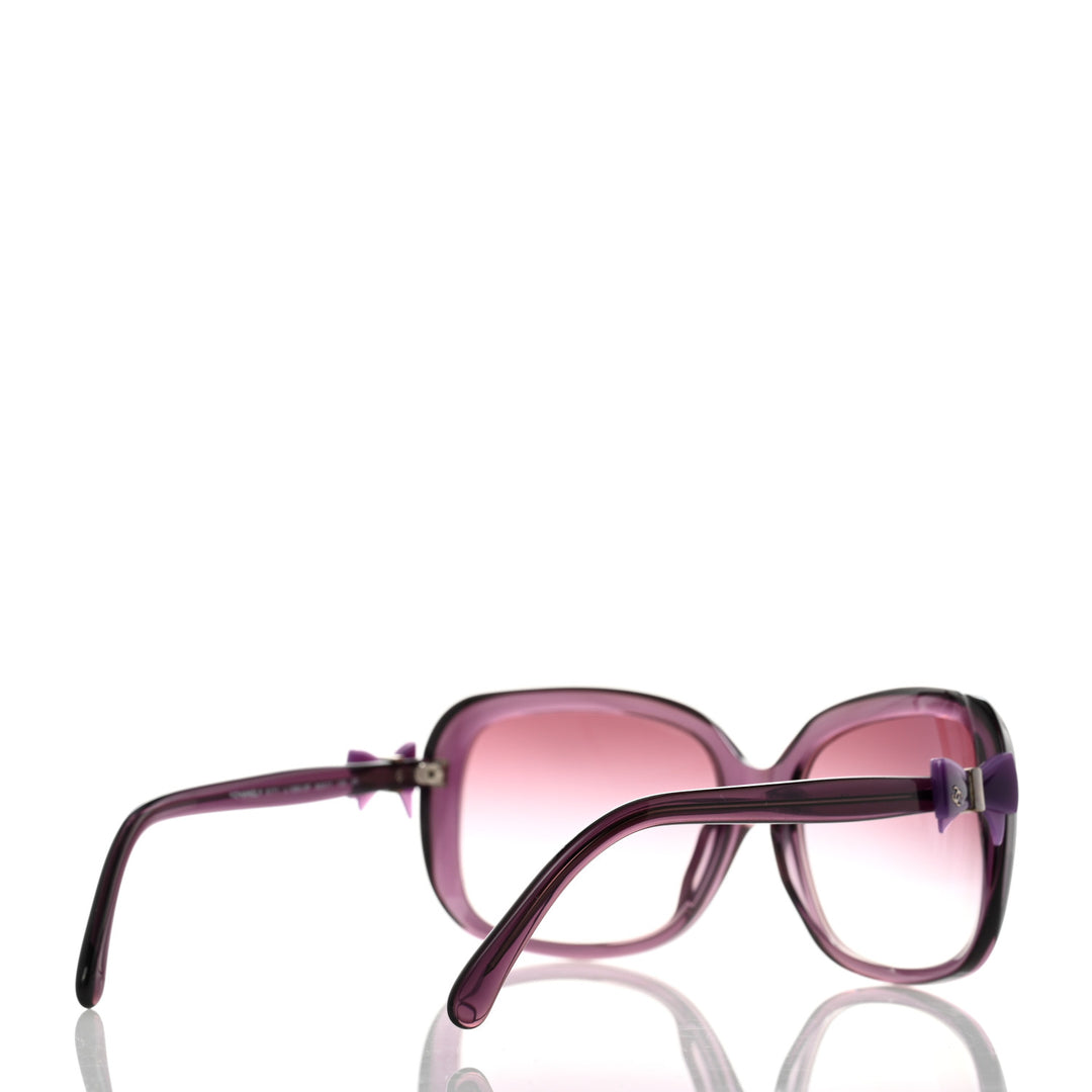 CHANEL CC BOW ACETATE 5171 SUNGLASSES – Caroline's Fashion