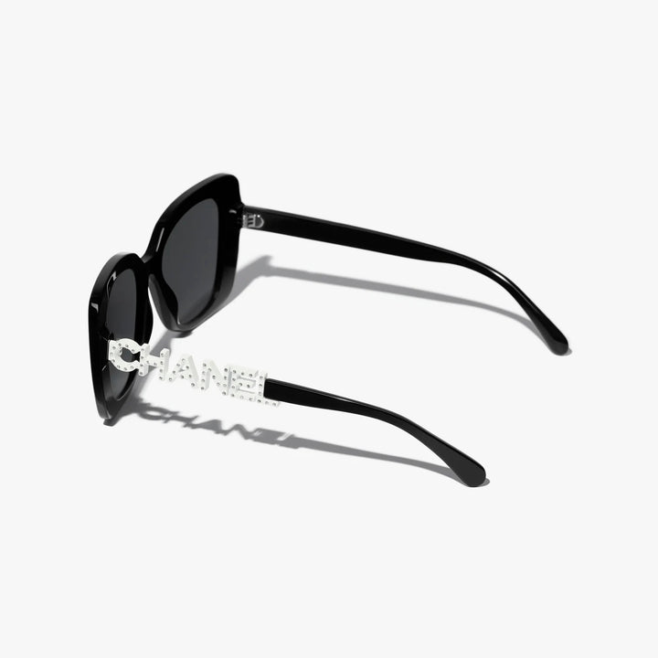 CHANEL ACETATE STRASS SQUARE SUNGLASSES 5422 BA