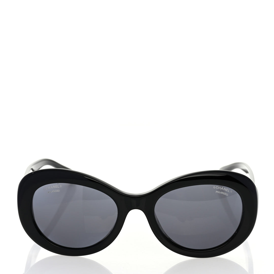 CHANEL ACETATE POLARIZED CC SUNGLASSES