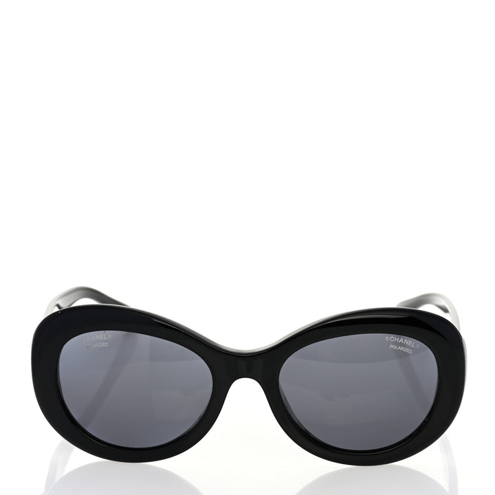CHANEL ACETATE POLARIZED CC SUNGLASSES