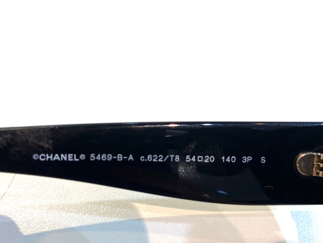 CHANEL ACETATE POLARIZED CC SUNGLASSES