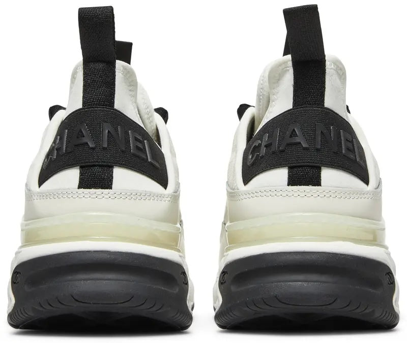 CHANEL INTERLOCKING CC LOGO LEATHER SNEAKERS