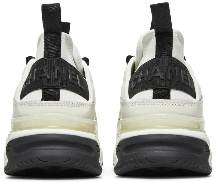 CHANEL INTERLOCKING CC LOGO LEATHER SNEAKERS