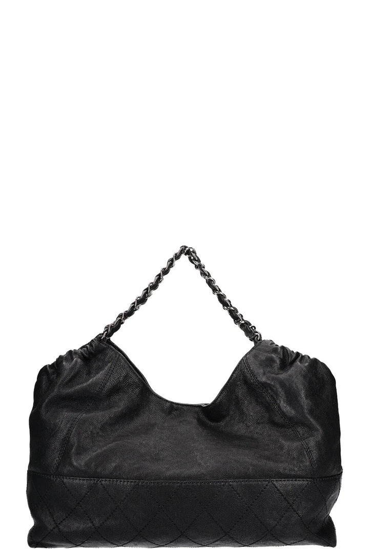 CHANEL CALFSKIN LEATHER COCO CABAS BAG