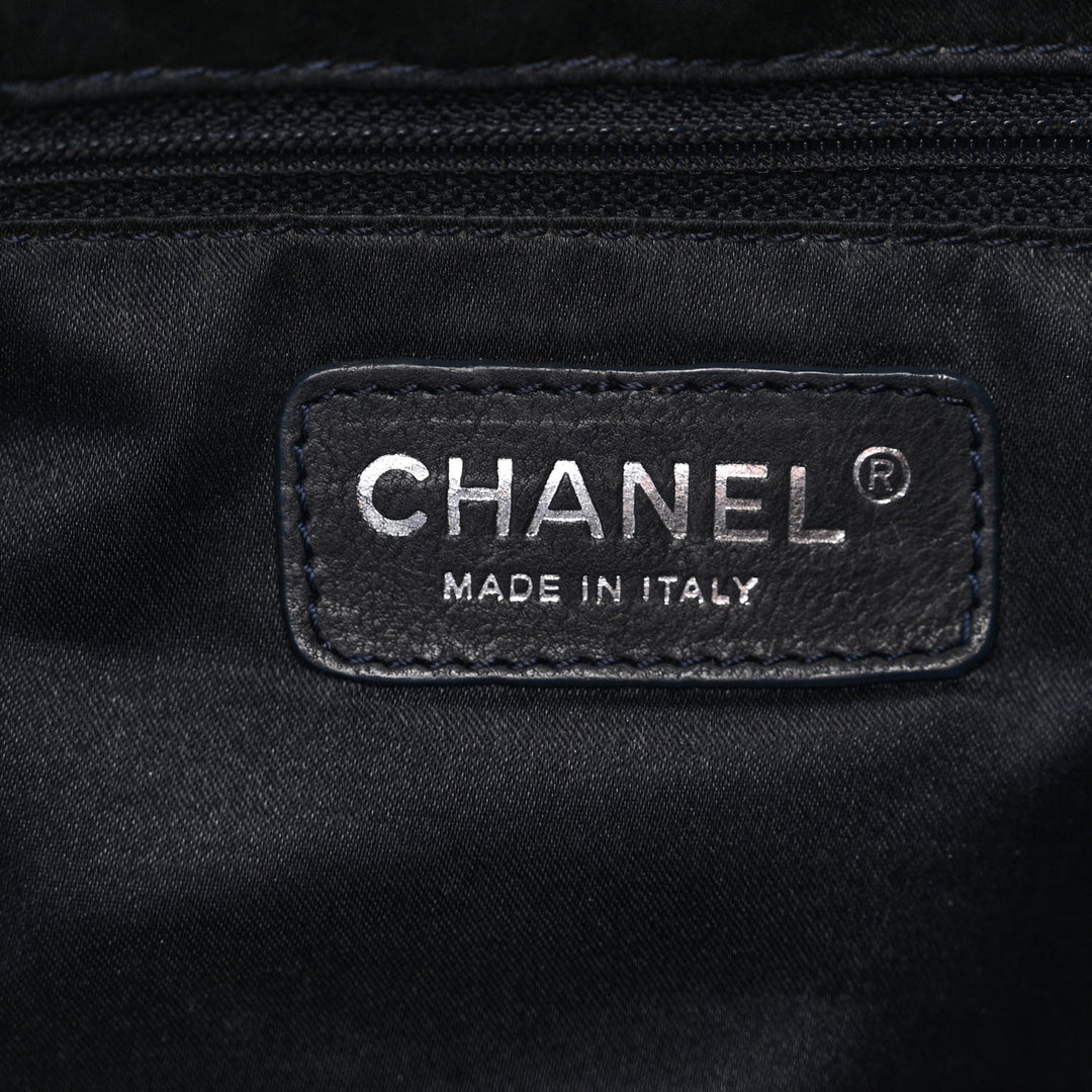 CHANEL CALFSKIN LEATHER COCO CABAS BAG