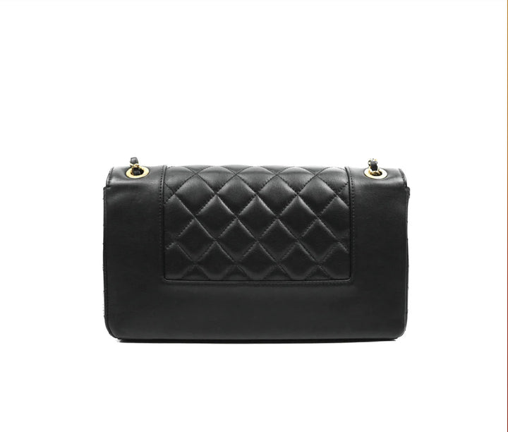 CHANEL CALFSKIN LEATHER MADEMOISELLE FLAP BAG