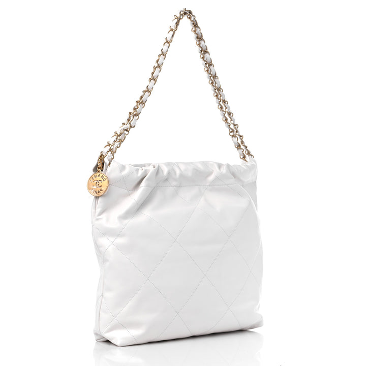 CHANEL CALFSKIN QUILTED SMALL CHANEL 22 HOBO BAG