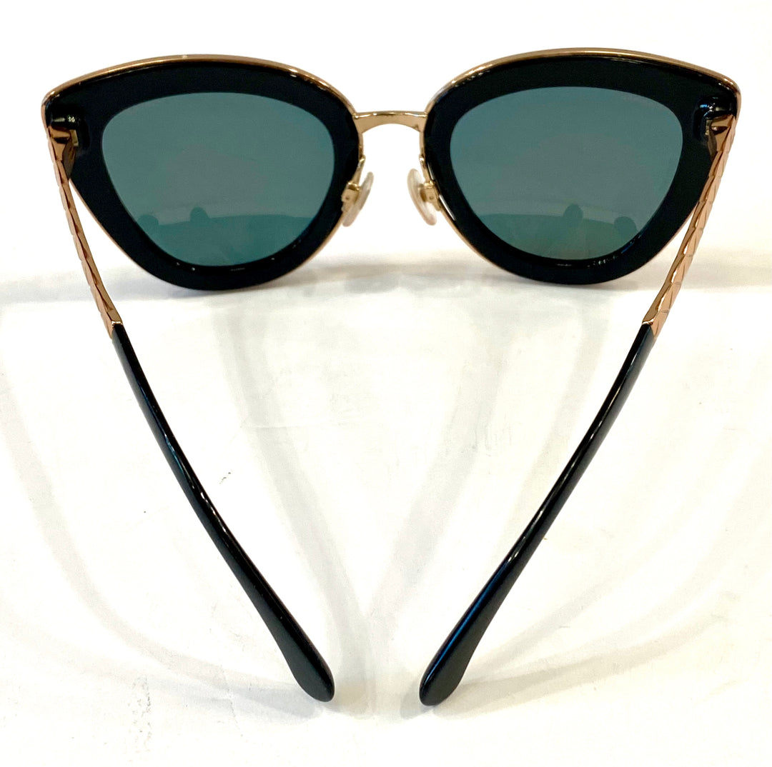 CHANEL CC CAT EYE QUILTED SUNGLASSES