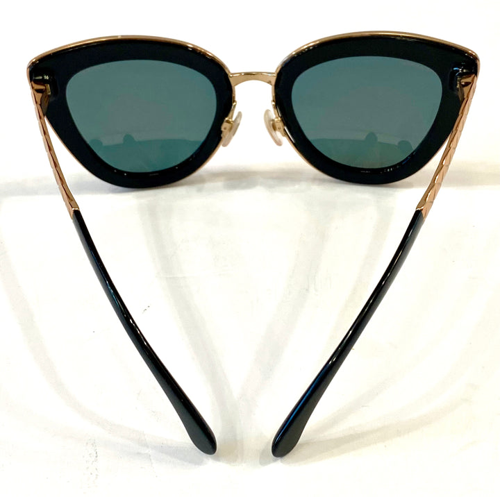 CHANEL CC CAT EYE QUILTED SUNGLASSES