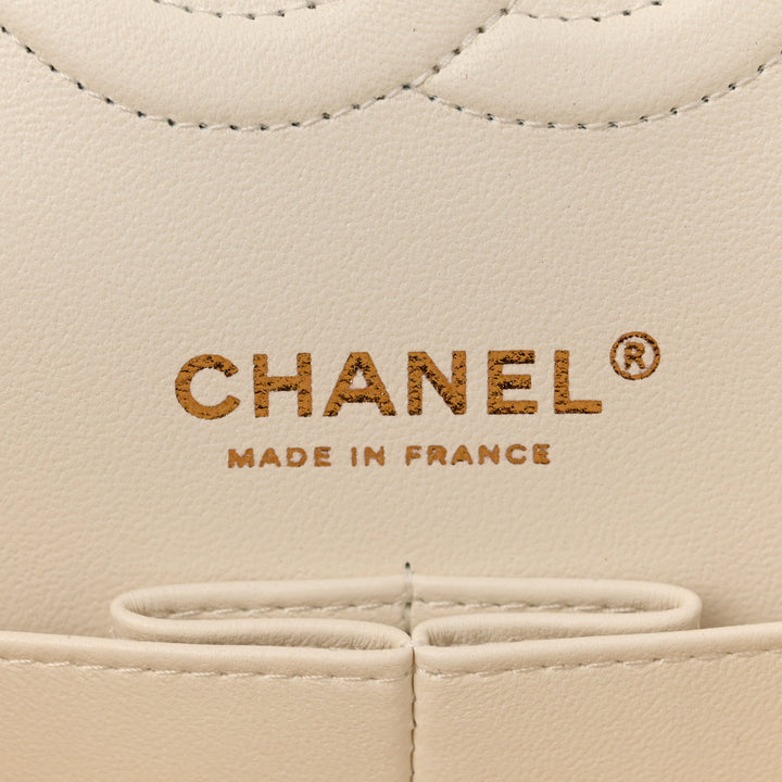 CHANEL CAVIAR QUILTED LEATHER CLASSIC DOUBLE FLAP SHOULDER BAG