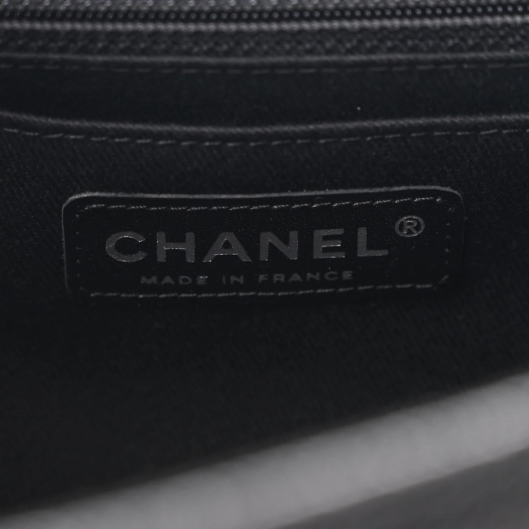 CHANEL CAVIAR LEATHER LARGE TIMELESS CC FLAP BAG