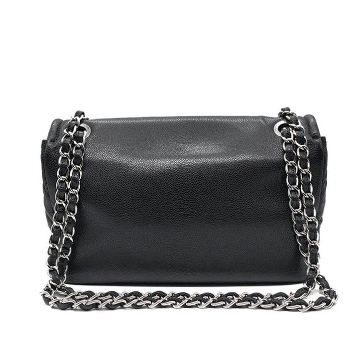 CHANEL CAVIAR LEATHER LARGE TIMELESS CC FLAP BAG