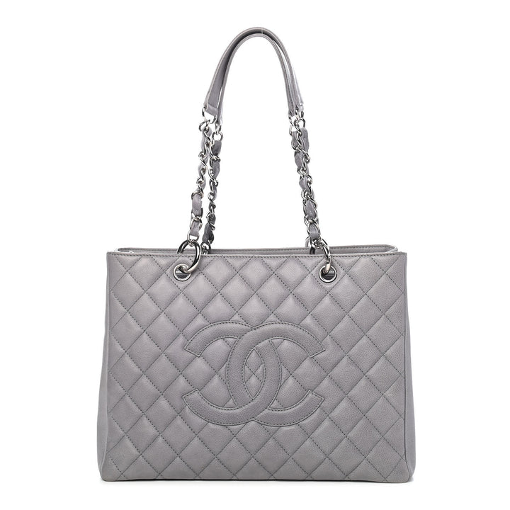 CHANEL CAVIAR QUILTED GRAND SHOPPING TOTE GST