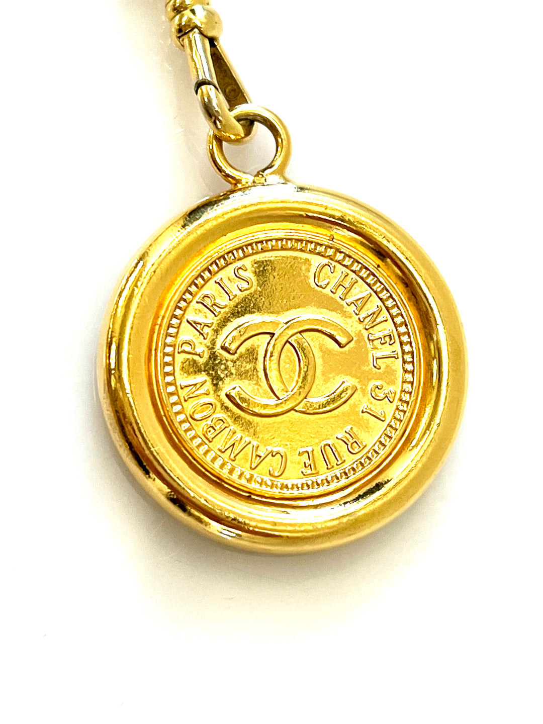 CHANEL VINTAGE MEDALLION RUE CAMBON NECKLACE OR BELT