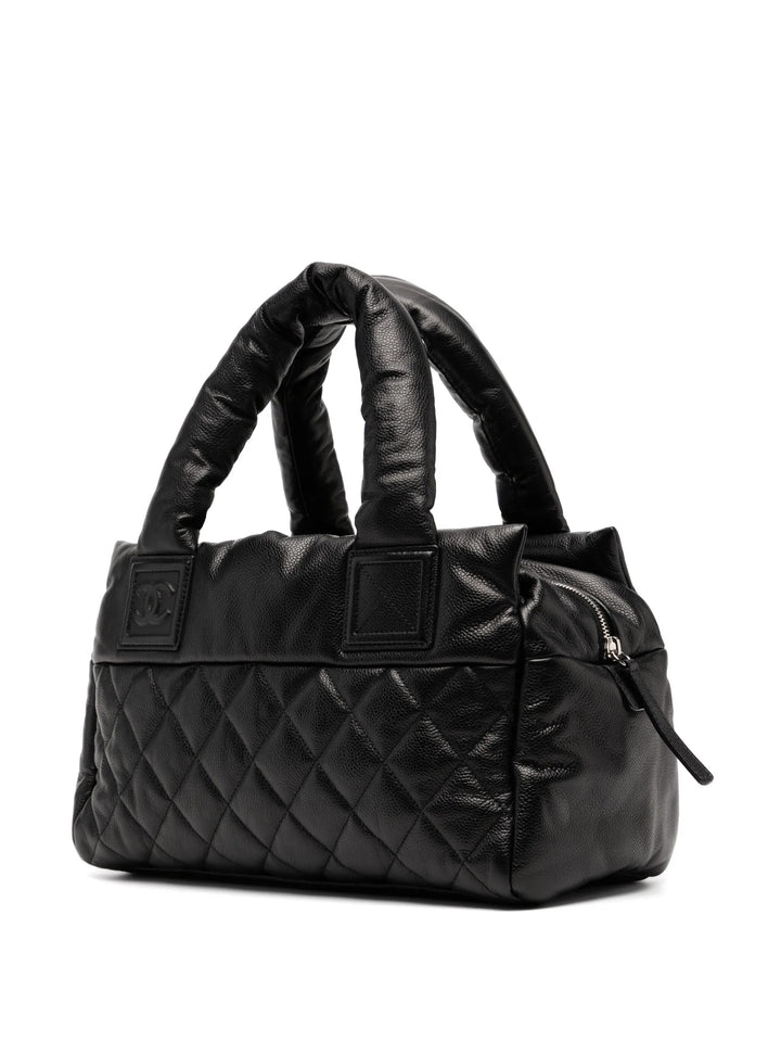 CHANEL NYLON COCO COCOON ZIPPED TOTE BAG