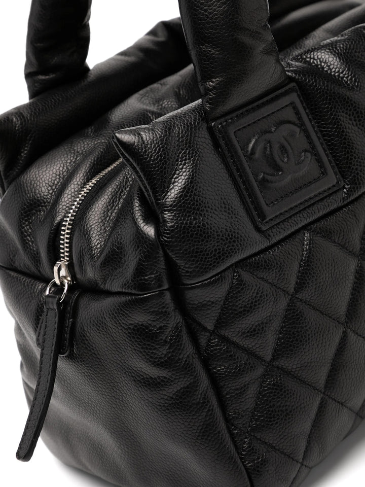 CHANEL NYLON COCO COCOON ZIPPED TOTE BAG