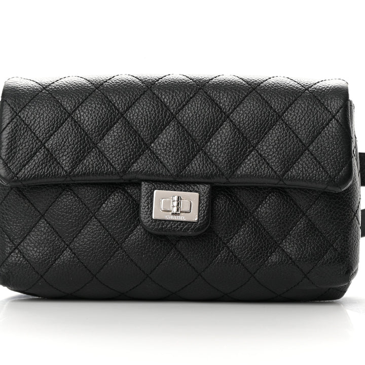CHANEL QUILTED GRAINED CALFSKIN 2.55 REISSUE BELT CLUTCH BAG