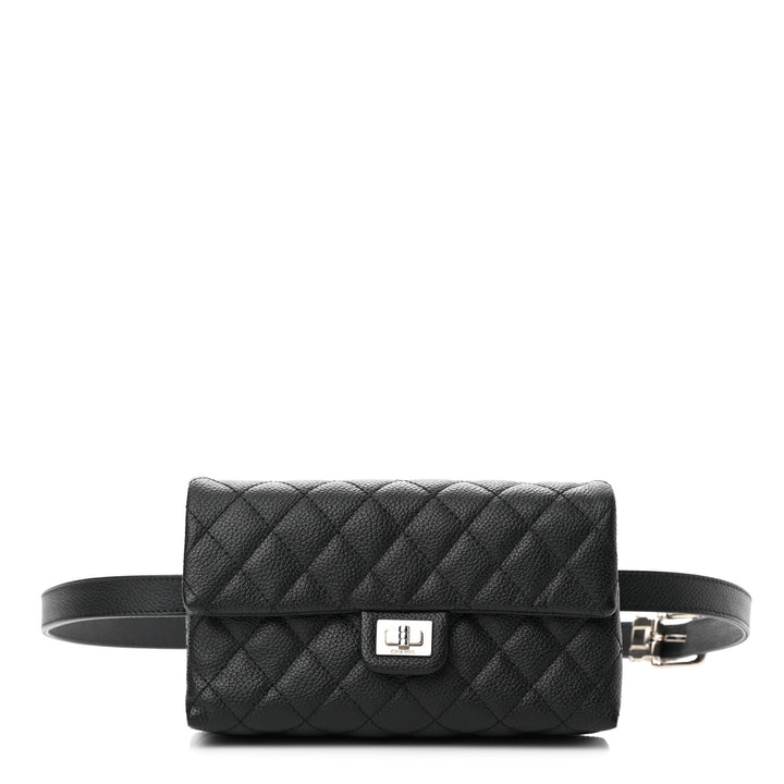 CHANEL QUILTED GRAINED CALFSKIN 2.55 REISSUE BELT CLUTCH BAG