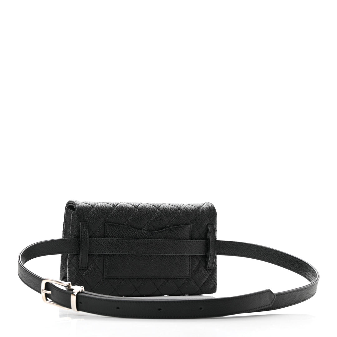 CHANEL QUILTED GRAINED CALFSKIN 2.55 REISSUE BELT CLUTCH BAG