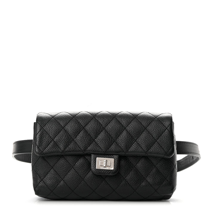 CHANEL QUILTED GRAINED CALFSKIN 2.55 REISSUE BELT CLUTCH BAG