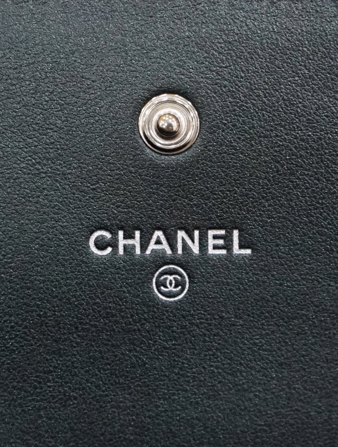 CHANEL IRIDESCENT CAVIAR QUILTED CLUTCH WRISTLET