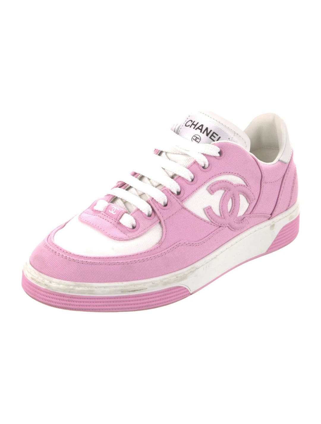 CHANEL INTERLOCKING CC LOGO SNEAKERS – Caroline's Fashion