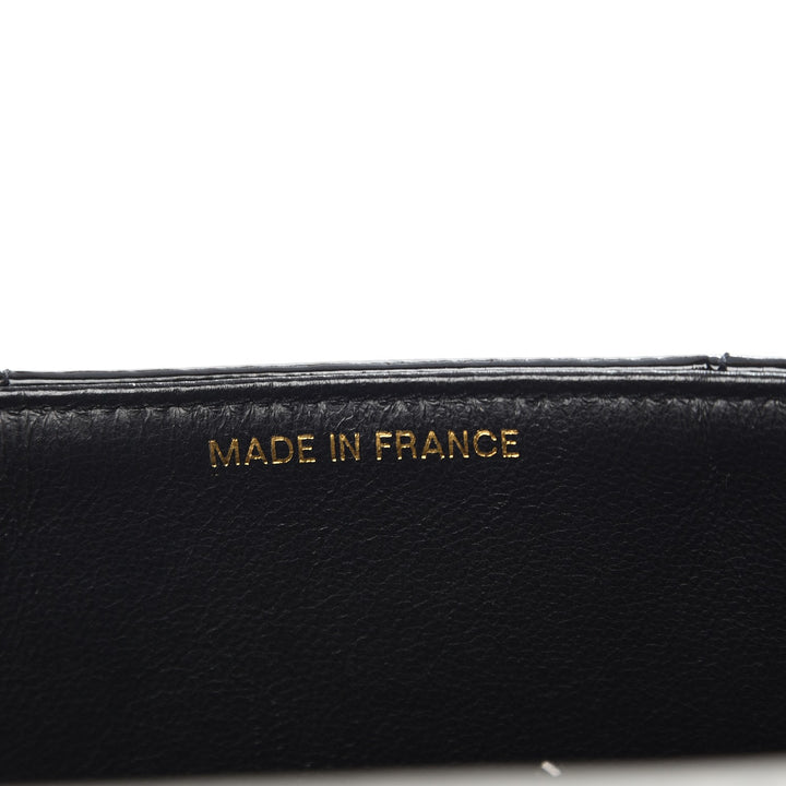 CHANEL JUMBO MADEMOISELLE VERTICAL QUILT VINTAGE PATENT LEATHER BAG