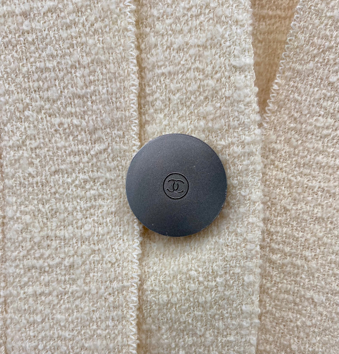 CHANEL LAINE WOOL SILK BLAZER