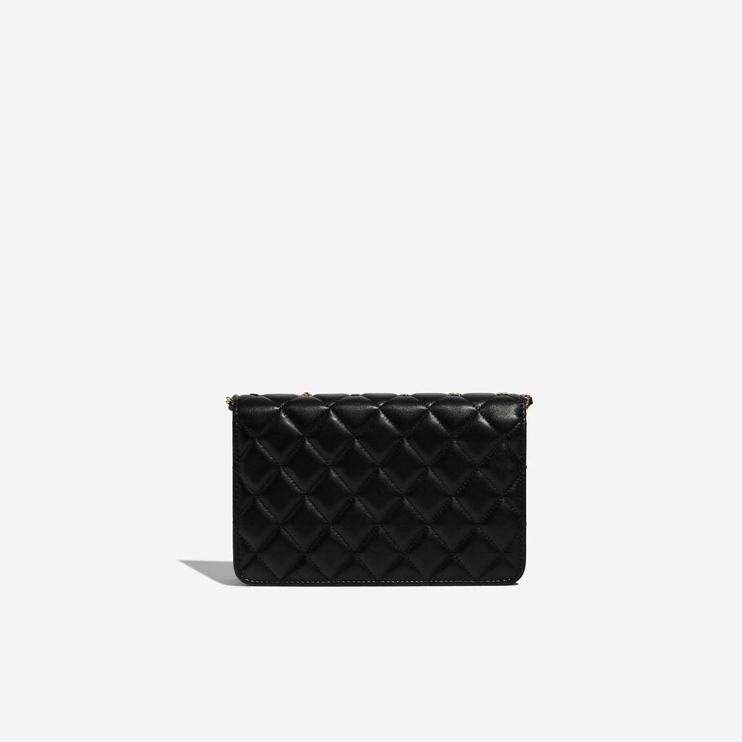 CHANEL CC TIMELESS QUILTED LAMBSKIN LUCKY CHARMS WALLET ON A CHAIN