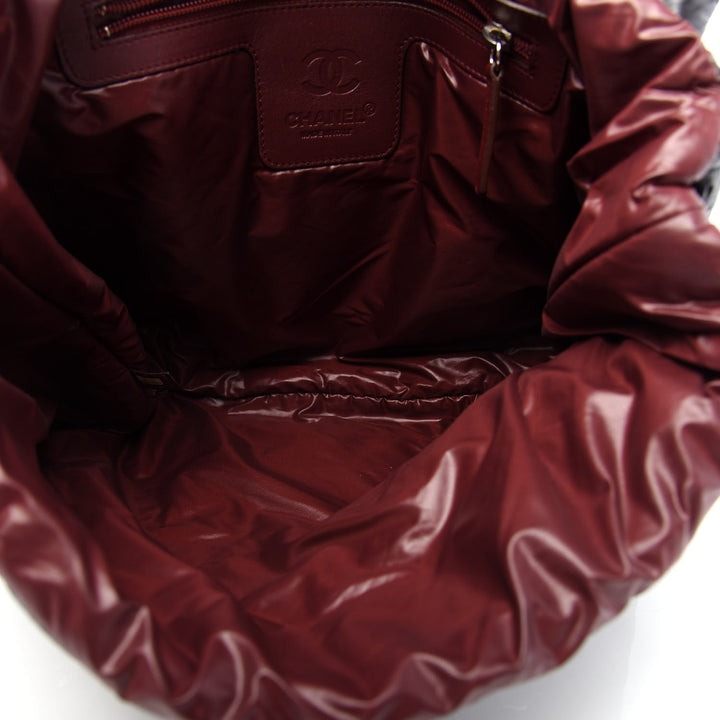 CHANEL QUILTED LAMBSKIN COCO COCOON BACKPACK