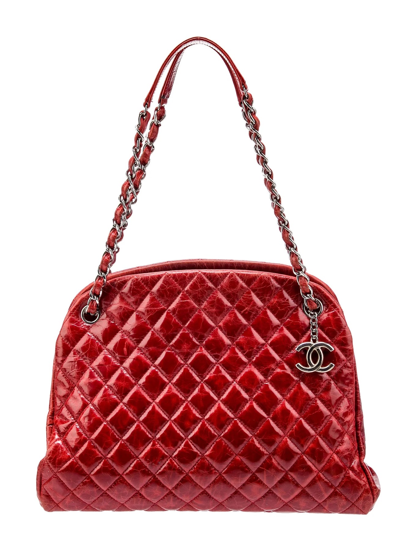 CHANEL CC LARGE QUILTED JUST MADEMOISELLE BOWLING BAG – Caroline's Fashion  Luxuries