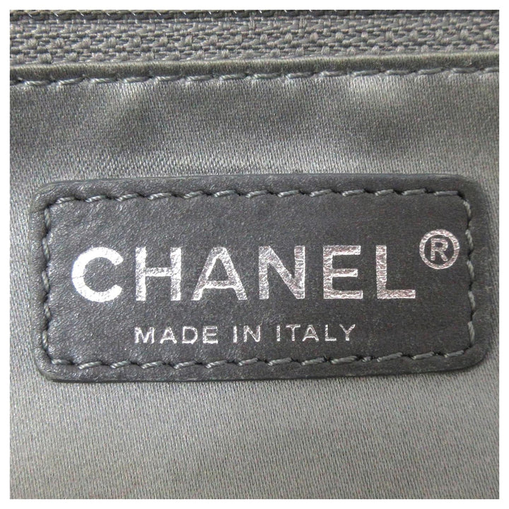 CHANEL LAX QUILTED LEATHER CHOCOLATE BAR HANDBAG