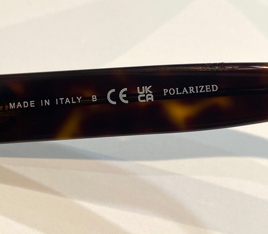 CHANEL CC POLARIZED SUNGLASSES BROWN TORTOISE