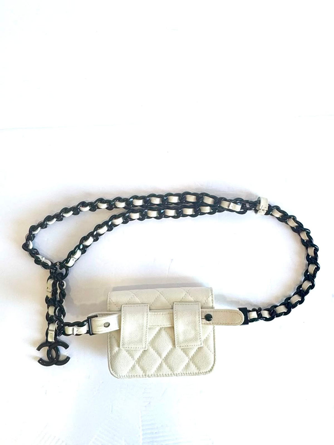 CHANEL QUILTED CAVIAR MY EVERYTHING BELT BAG